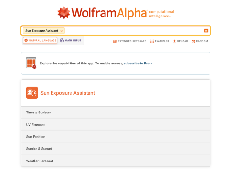 关于Wolfram|Alpha：四件你可能不知道的事情的图7