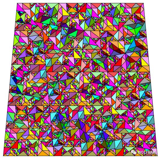 密铺平面：基于2，φ，ψ，χ，ρ 的12个新的代入镶嵌的图1