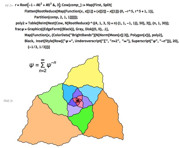 密铺平面：基于2，φ，ψ，χ，ρ 的12个新的代入镶嵌的图39