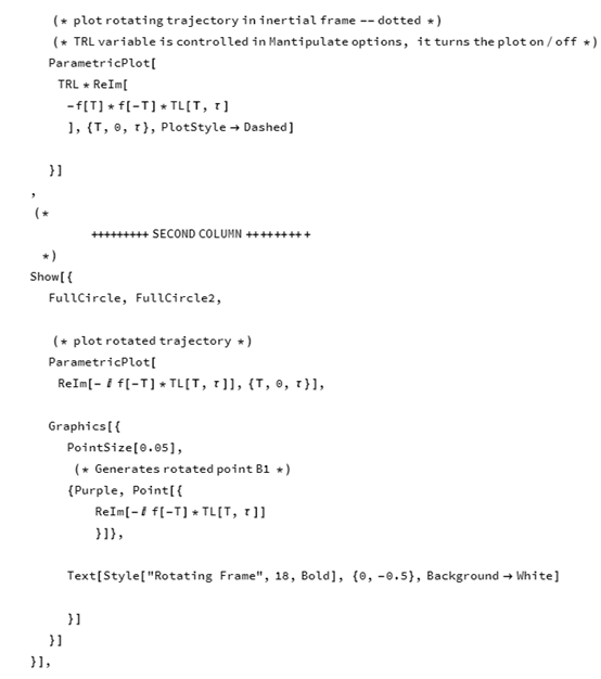 用 Mathematica 中的阿基米德螺线和复杂代数分析太空中杂耍的模式的图14