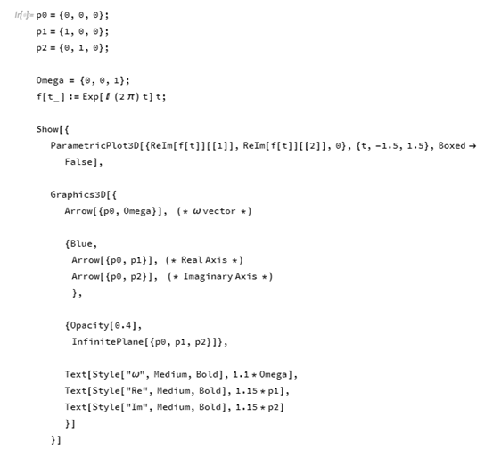 用 Mathematica 中的阿基米德螺线和复杂代数分析太空中杂耍的模式的图30