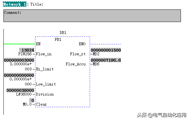 实例讲解西门子PLC如何计算累计流量，实例讲解！的图8