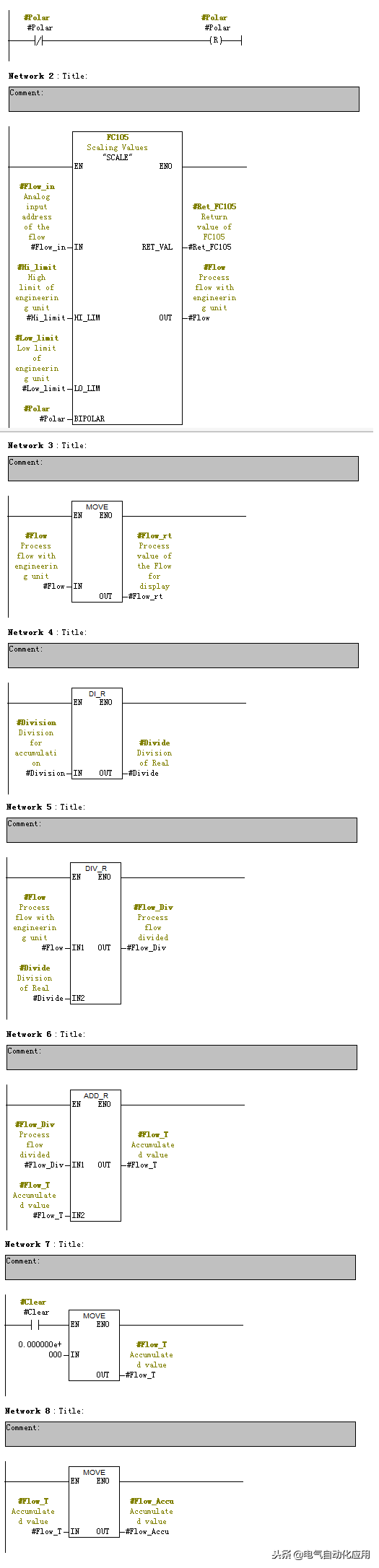 实例讲解西门子PLC如何计算累计流量，实例讲解！的图9