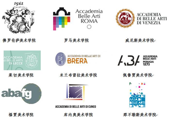 意大利国立美院2017年美术类联合考试招生简章