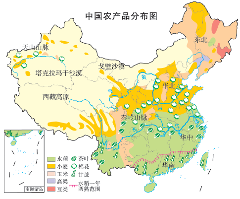 【地理资源】百张中国地理标清黑白彩图，收藏！地理答题套路汇总