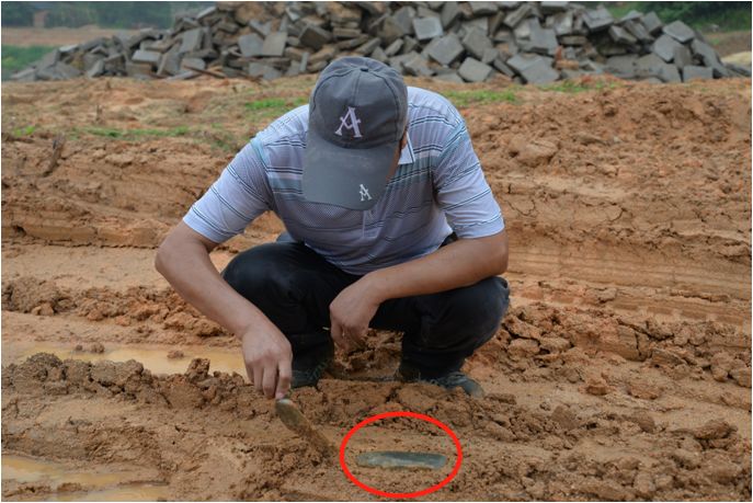 考古工地发掘绘图_工地发掘考古绘图方案_工地秒变考古现场