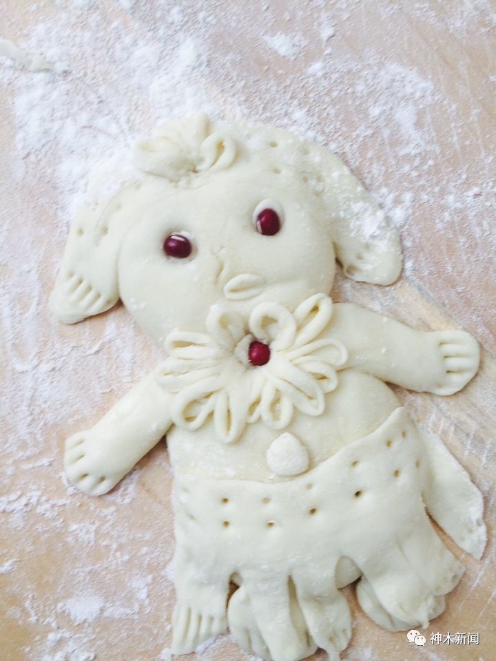 一大波卡通面人来袭七月十五神木巧媳妇捏面人