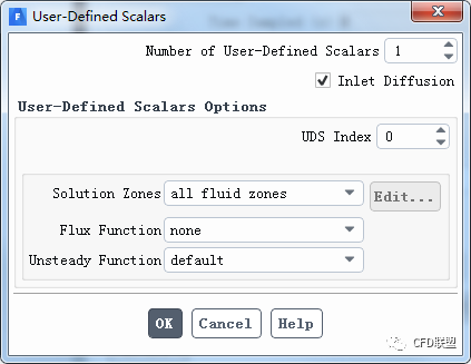 Fluent UDS模拟静电喷涂的图10