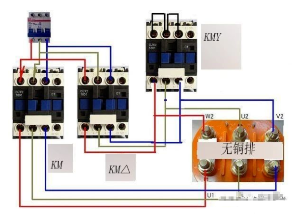 电动机星三角降压启动控制电路详解的图3