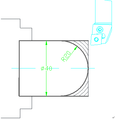 邹军：刀具半径补偿G41G42怎么用？（二）的图13