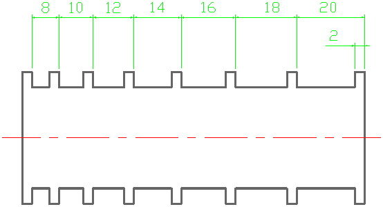 邹军：数控车床用宏程序加工变螺距螺纹的方法的图2