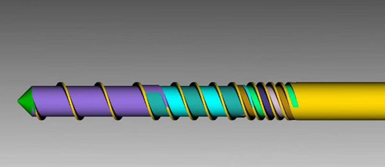 邹军：变螺距螺纹的编程例子的图1