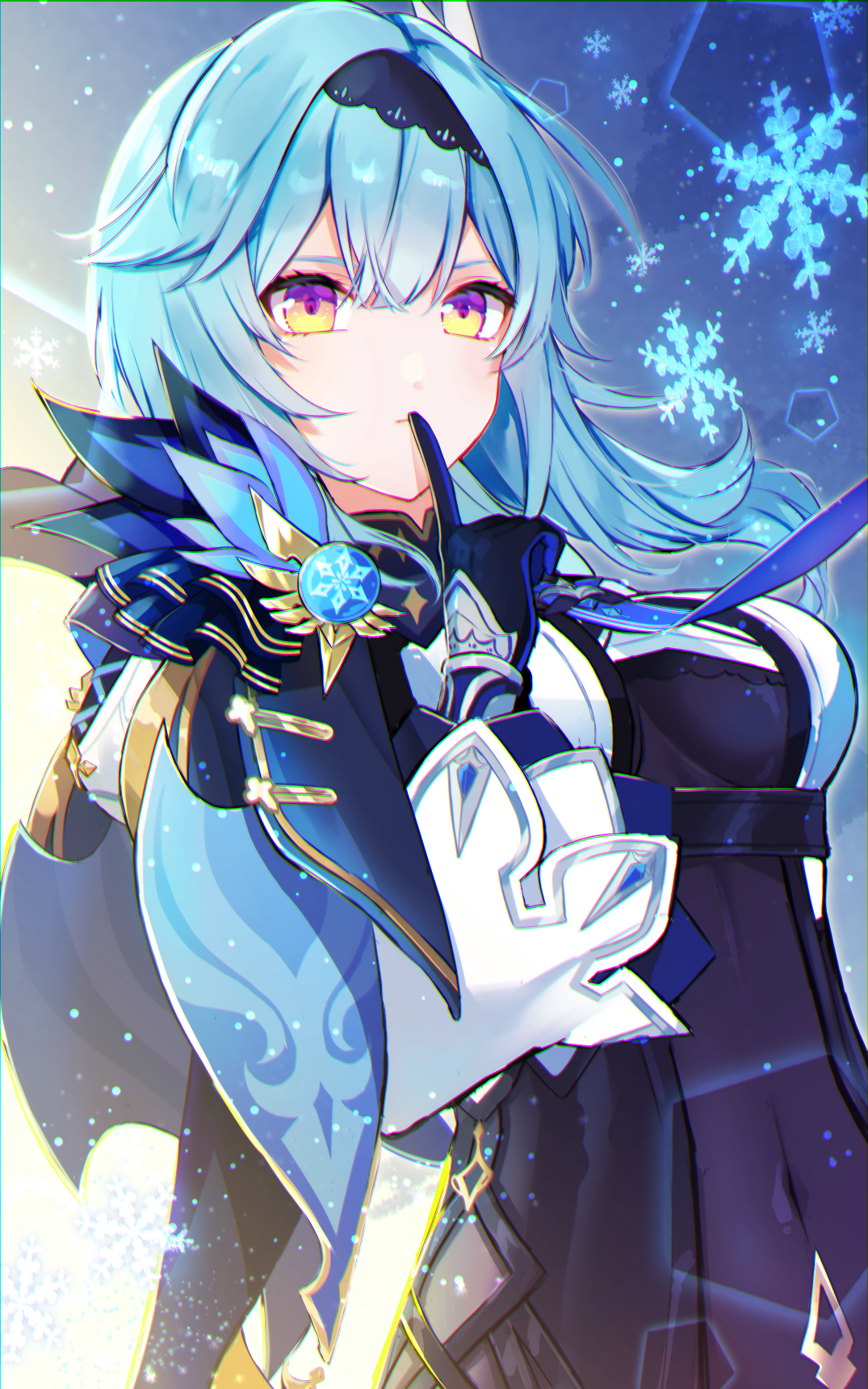 原神优菈美图合|高冷冰霜短发美少女,身材窈窕谁不爱?