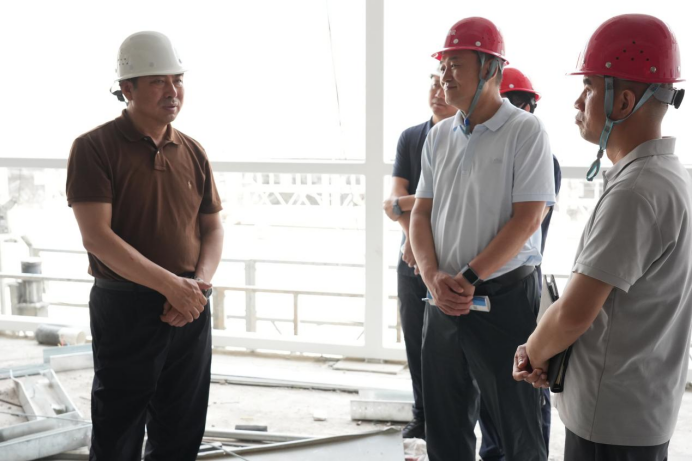 王彪赴游跳中心、奥体中心督导检查重点项目建设_河北省体育局