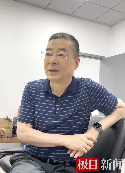 陆勇本人 极目新闻记者拍摄