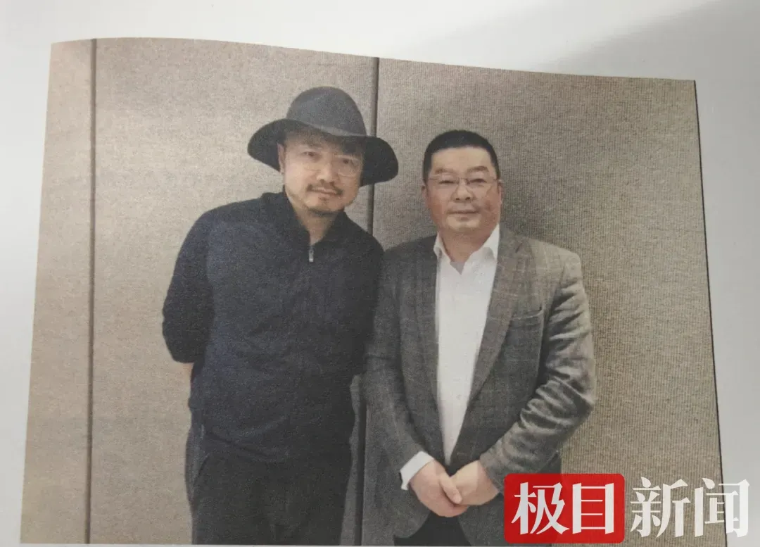 陆勇和徐峥合影 受访者供图
