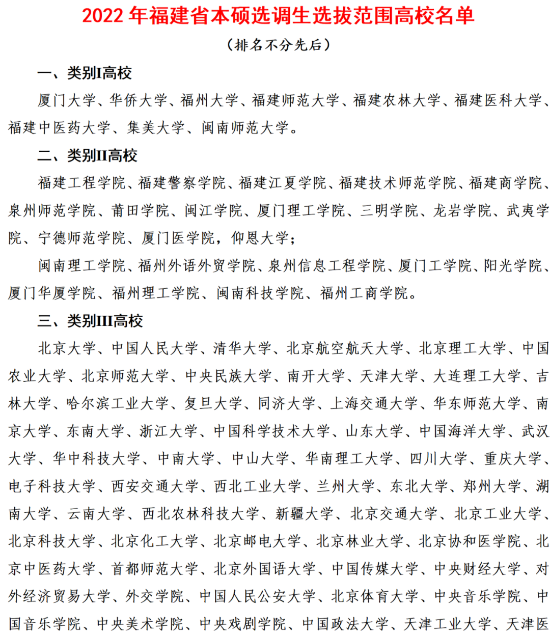 毕业就当公务员！2022年福建选调生来自这些大学