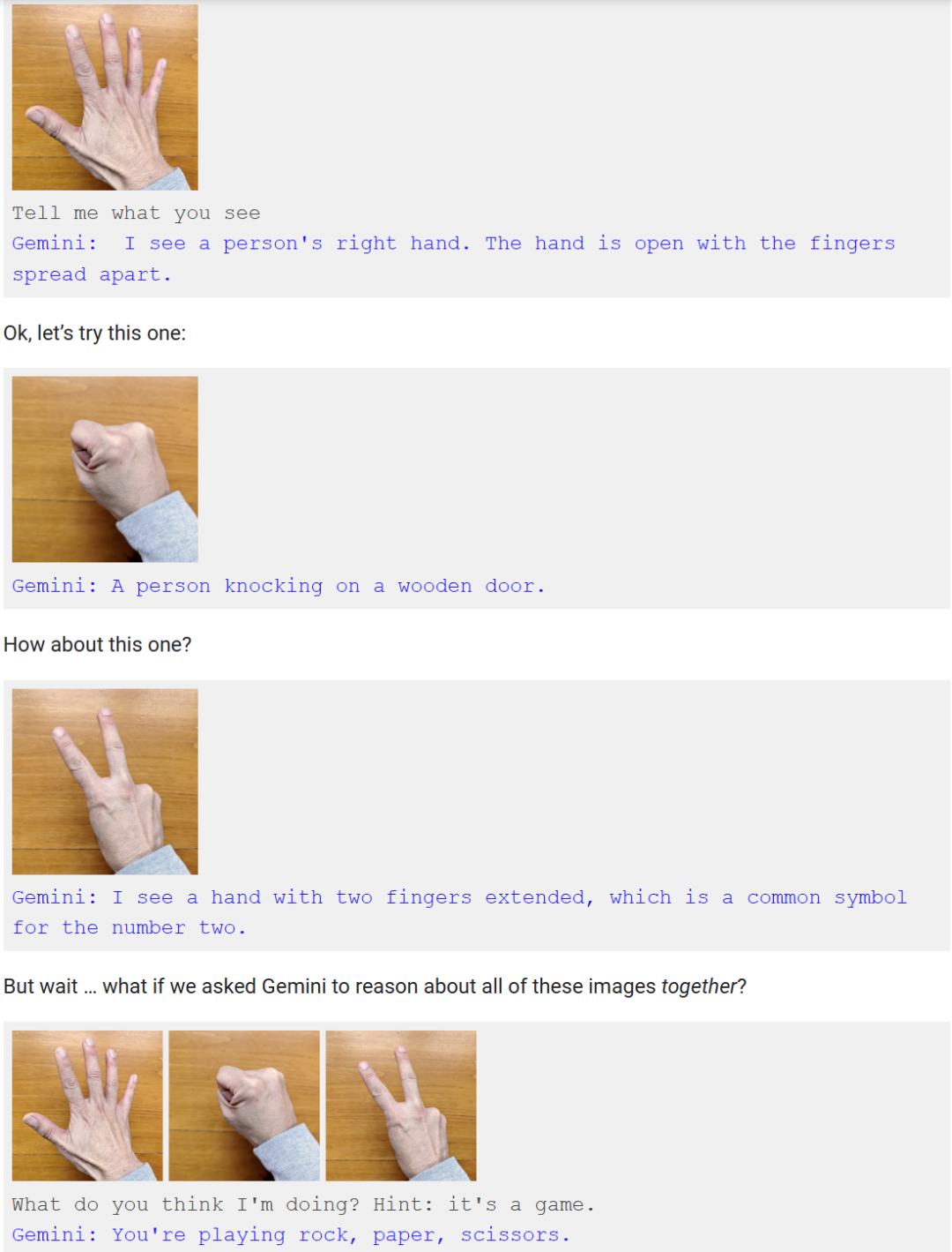 Gemini 演示视频作弊，还能否与ChatGPT实力较量？(图3)