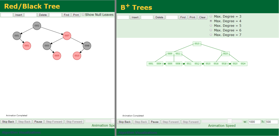 数据结构和算法可视化工具——Data Structure Visualizations第2张