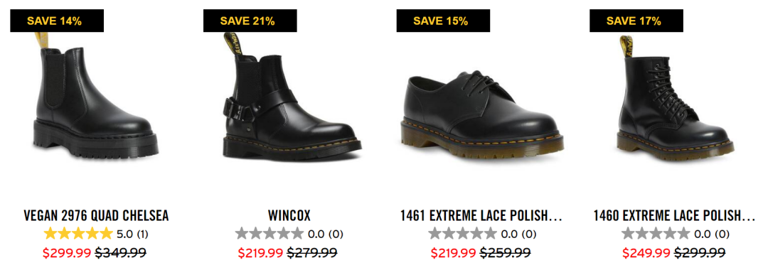 Dr.Martens 3折+！$129收2976切尔西靴，学院风玛丽珍鞋仅$199 - 13