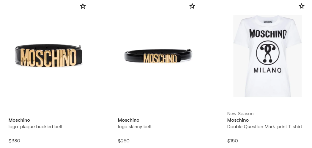 小熊潮牌MOSCHINO限时闪促 ，全场85折！断货王墨镜熊T恤仅3XX刀，省$148入古力娜扎同款链条包 - 11