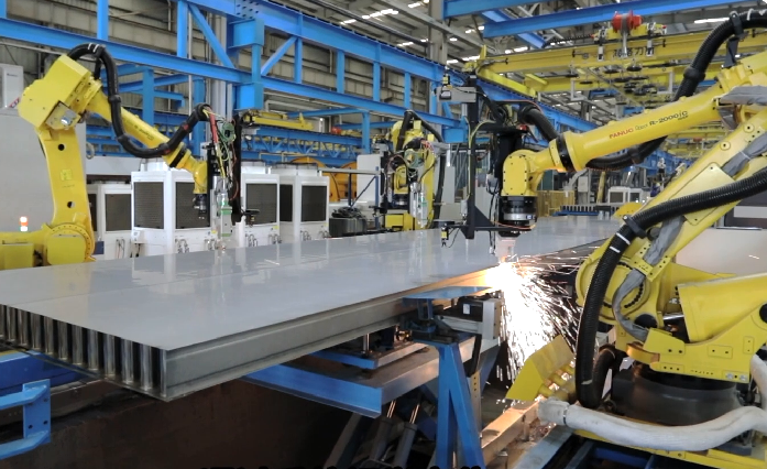 【5/22更新】29小时建成11层不锈钢大楼，除了特殊焊接技术外，生产线曝光的图11