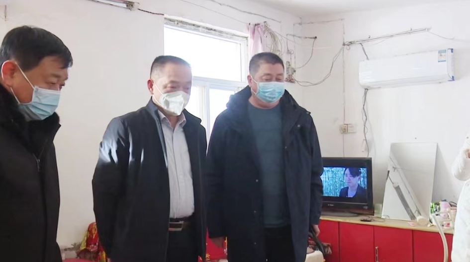 范县县领导黄守月开展春节慰问活动