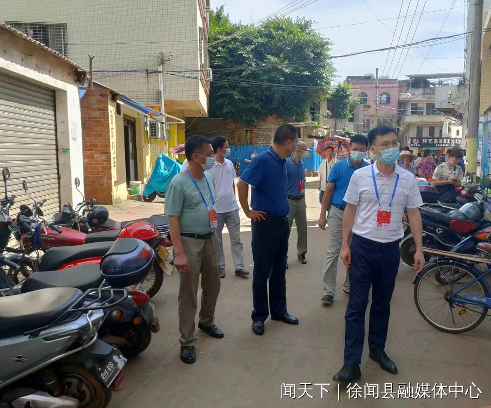 徐闻县人大组织市县人大代表调研城区学校校园安全及周边环境治理工作