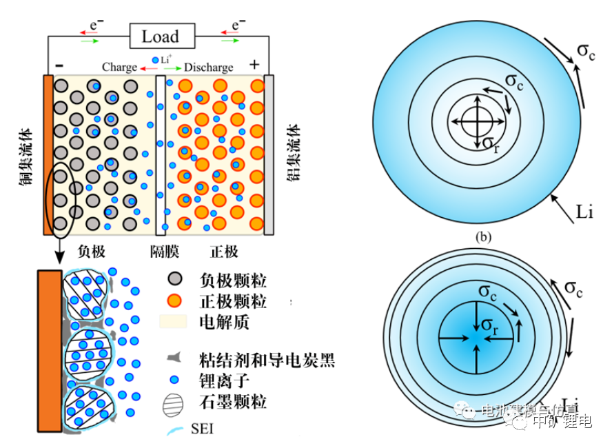 COMSOL锂电池技术仿真与应用(九)锂电池电-热-力-相全耦合模型搭建与应用的图3