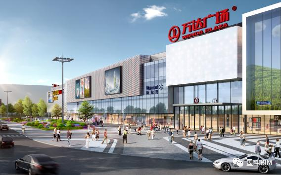 【BIM案例】BIM技术在武汉新洲万达广场中的应用与实践