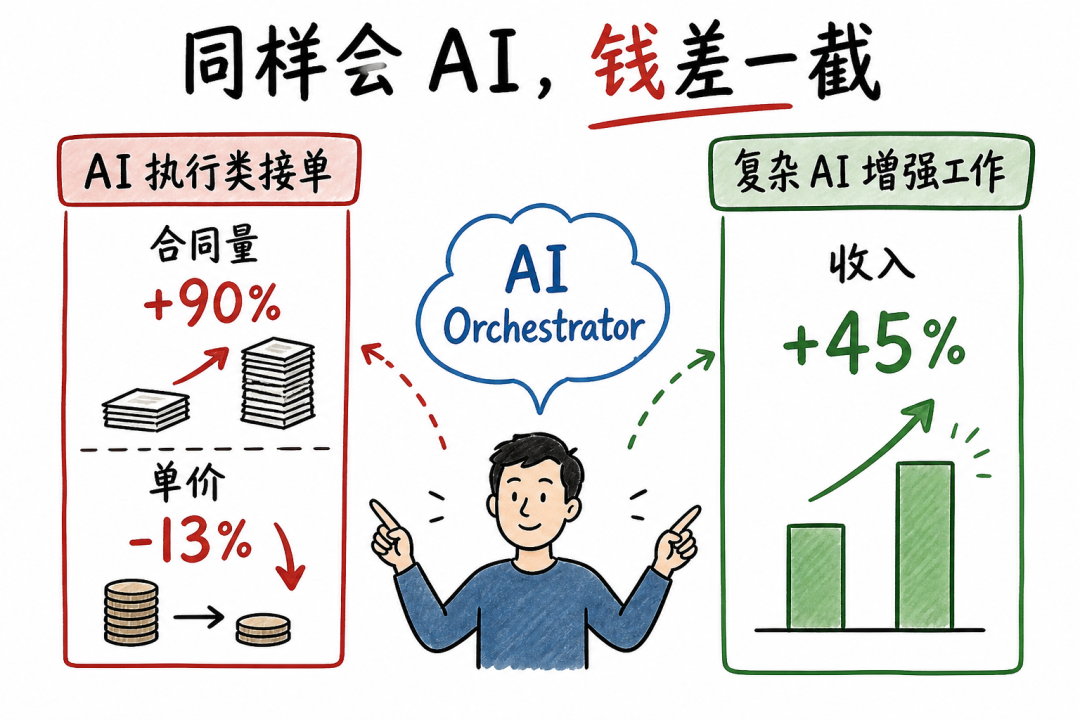同样会 AI，钱差一截