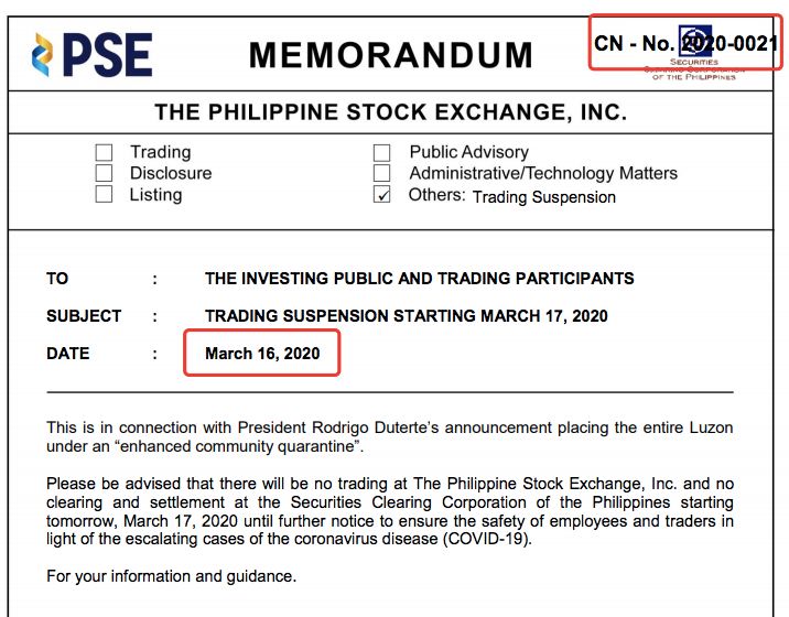 菲律宾因疫情关闭金融市场！还有国家正在犹豫…