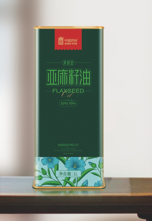 诚致生物展出的亚麻籽油,以其健康理念和高品质,满足了消费者对健康