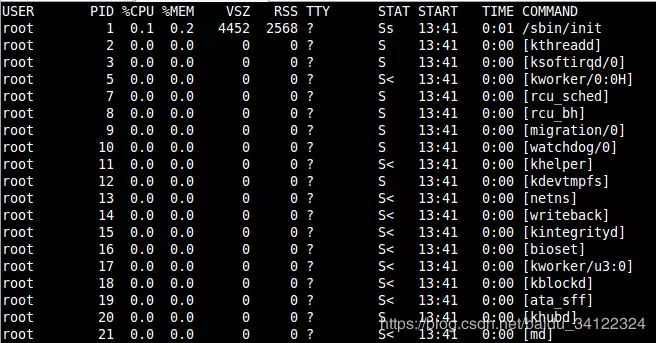 linux进程查看命令_linux 查看进程命令_linux查看java进程命令