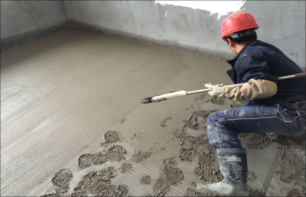 室内地坪施工完成50%