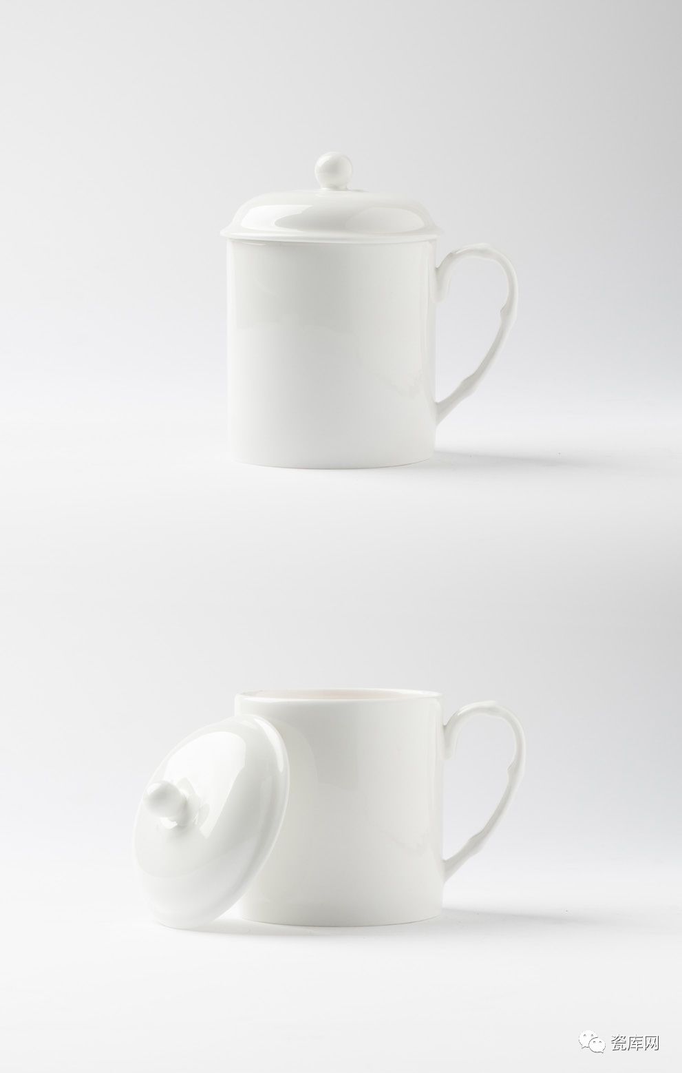 定制骨质瓷白瓷盖杯类23款