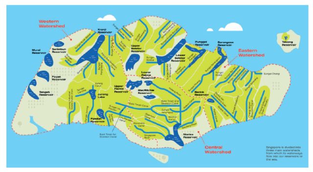 新加坡国内的水资源形势十分严峻.