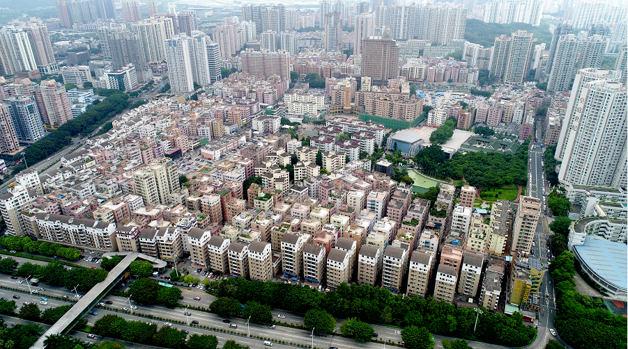 蝶变中的福田区城中村旧貌换新颜留住乡梓情