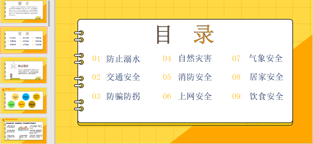 溺水交通事故教育ppt