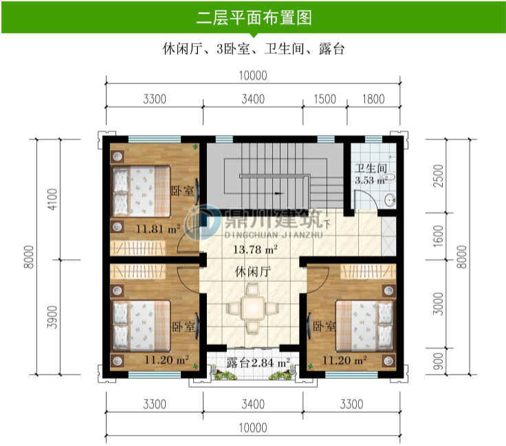 4套农村二层别墅户型,美观实用经典款,网红建房图纸,舒适省钱