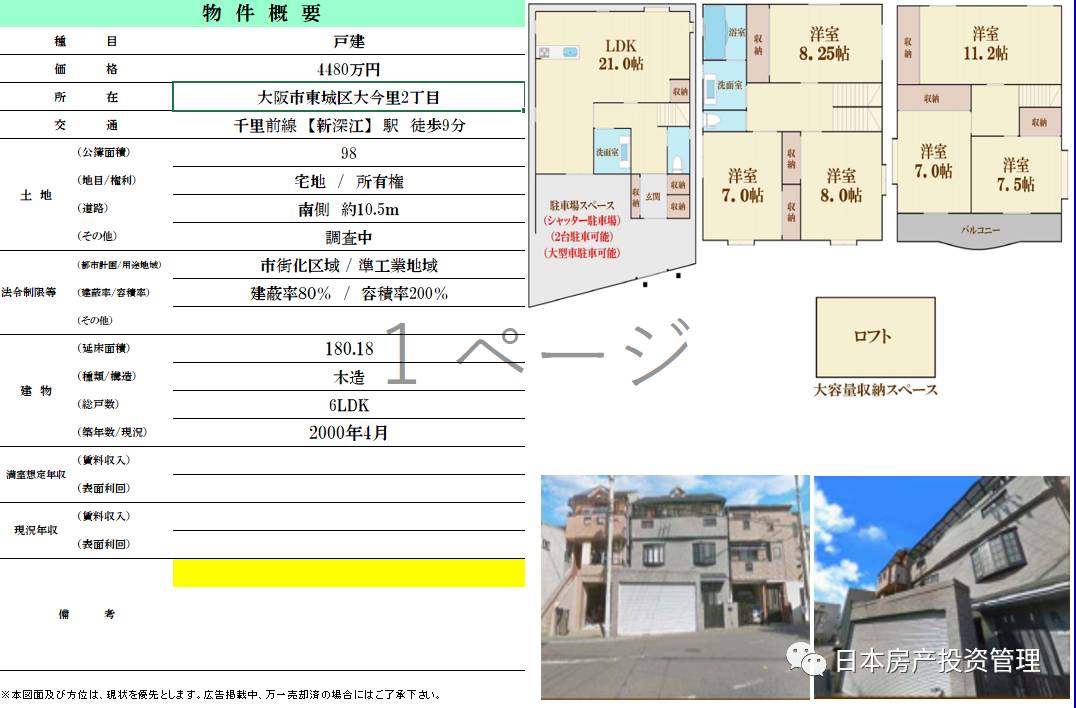 11月1日房产信息