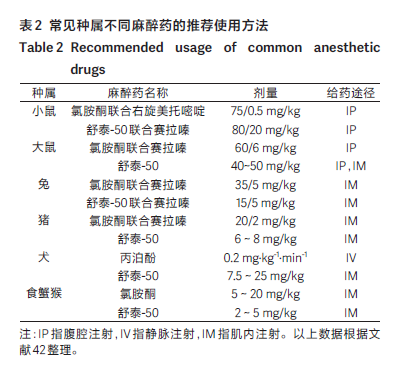 怎么使用麻醉挥发罐动物福利经验分享｜常用实验动物全身性麻醉药物的使用_https://www.jmylbn.com_新闻资讯_第6张