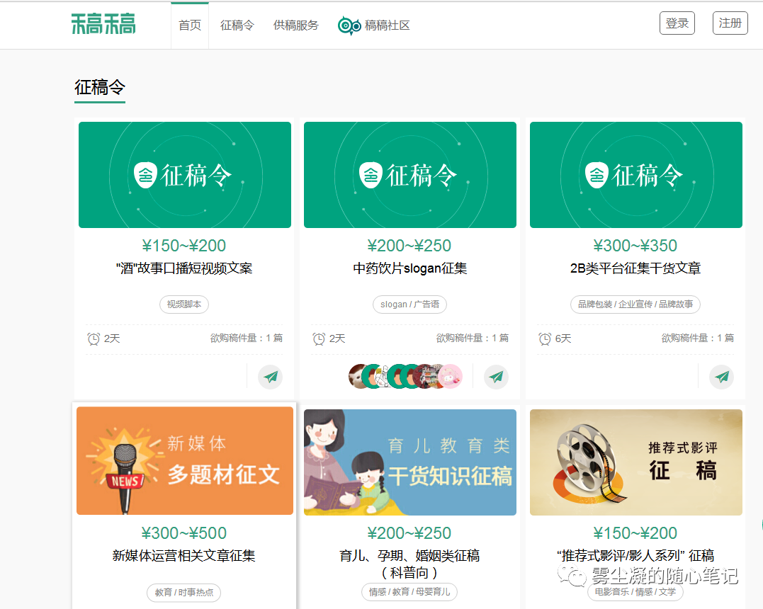 各大自媒体平台收入介绍