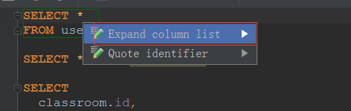 注释快捷键vs_注释快捷键idea_sql注释快捷键