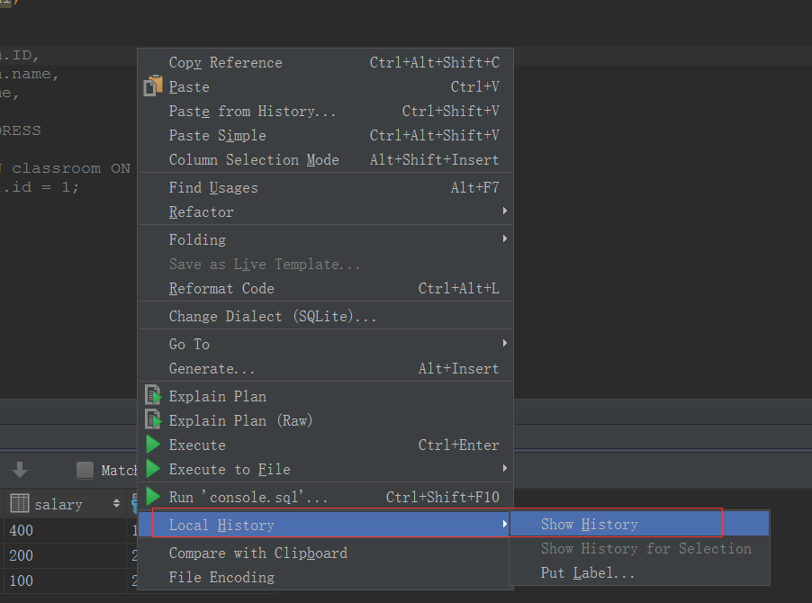 注释快捷键idea_注释快捷键vs_sql注释快捷键