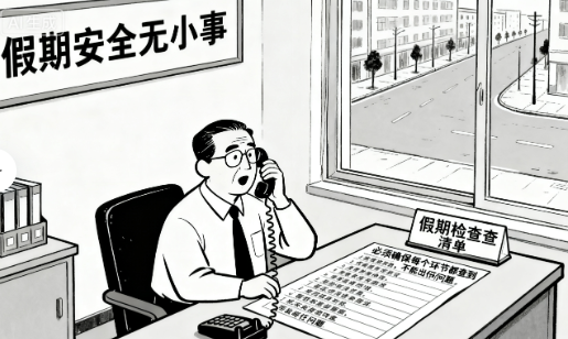 假期查岗：形式主义的“免责符”，基层的 “负担石”