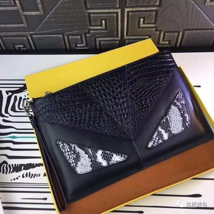 潮流时尚永不过时的芬迪男包手包fendi小怪兽手拿包 优质美包 微信公众号文章阅读 Wemp