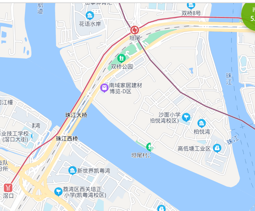 74平岛居！一路之隔是广雅？刚改型江景房，你买单不？