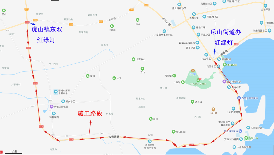 g228国道线详细路线图图片