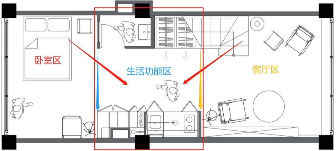 大開眼界！33㎡單身公寓極限改造，刷新我的三觀！ 家居 第17張